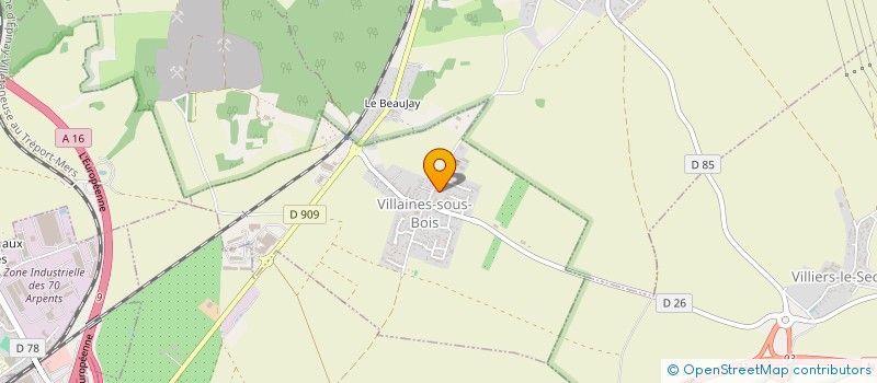 localisation de l'entreprise MONSIEUR MEHDI BESSALEM  VILLAINES-SOUS-BOIS