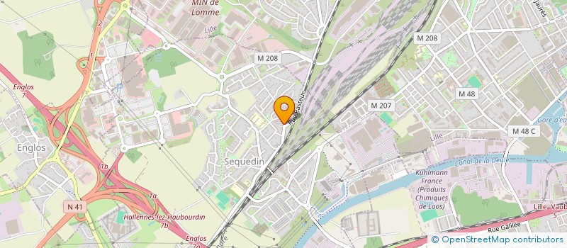 localisation de l'entreprise MONSIEUR MEHDI BILLIN  SEQUEDIN