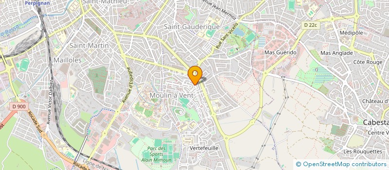 localisation de l'entreprise MONSIEUR MEHDI BLAILI à PERPIGNAN