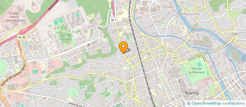 localisation de l'entreprise MONSIEUR MEHDI BOUAFIA  NANCY