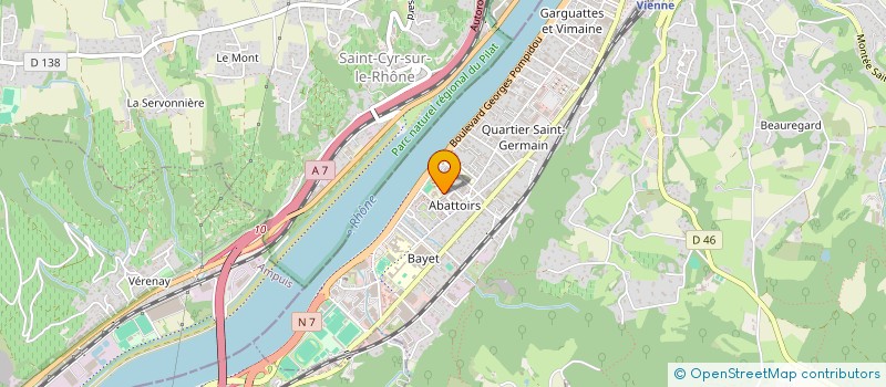 localisation de l'entreprise MONSIEUR MEHDI BOUAMAR  SAINT-RAMBERT-D'ALBON