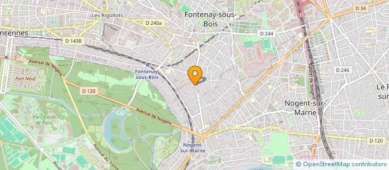 localisation de l'entreprise MONSIEUR MEHDI BOUAMRANE à NOGENT-SUR-MARNE