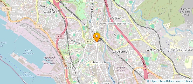 localisation de l'entreprise MONSIEUR MEHDI BOUANANI à MARSEILLE