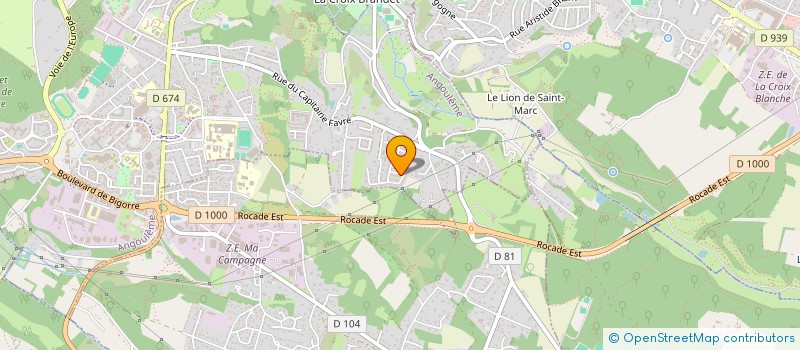 localisation de l'entreprise MONSIEUR MEHDI BOUAZZA à ANGOULEME