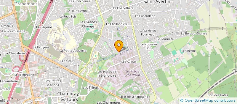 localisation de l'entreprise MONSIEUR MEHDI BOUCETTA  SAINT-AVERTIN