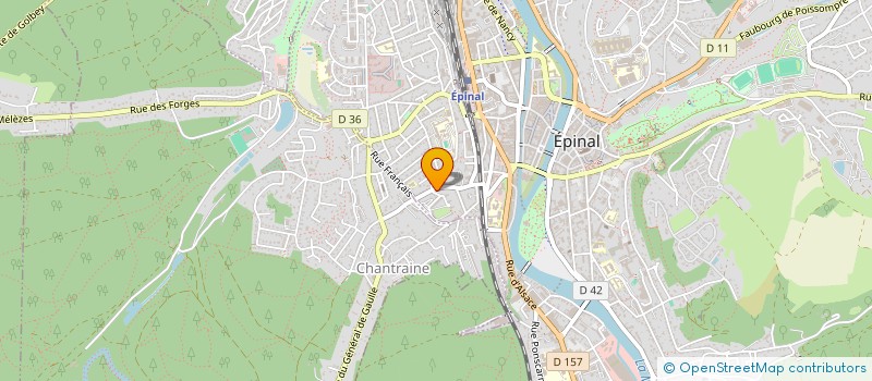 localisation de l'entreprise MONSIEUR MEHDI BOUCHERIT à EPINAL