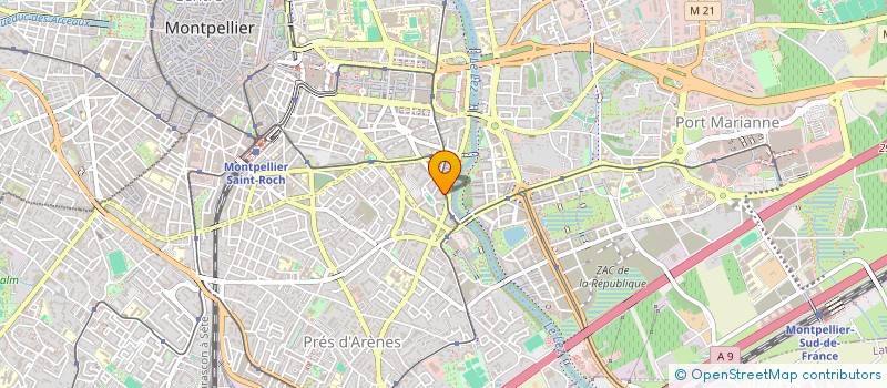 localisation de l'entreprise MONSIEUR MEHDI BOUCHERROUGUI à MONTPELLIER