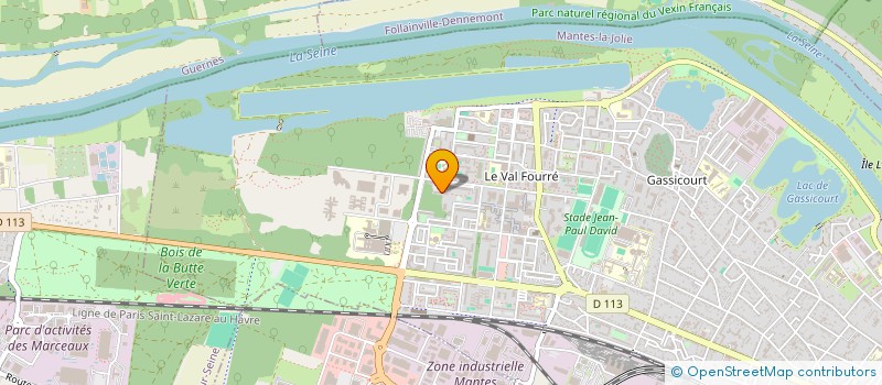 localisation de l'entreprise MONSIEUR MEHDI BOUDERBALA  MANTES-LA-JOLIE