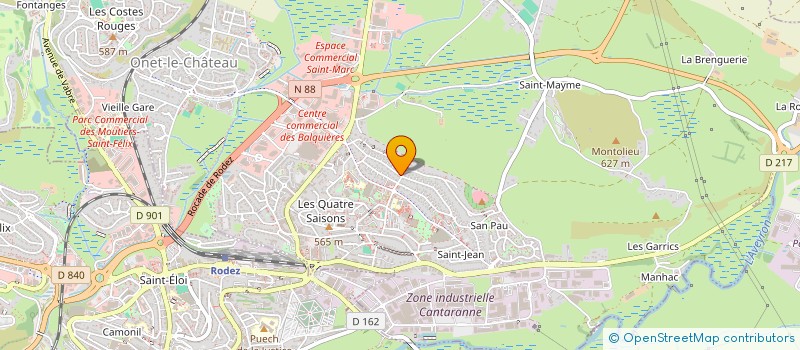 localisation de l'entreprise MONSIEUR MEHDI BOUFALA  ONET-LE-CHATEAU