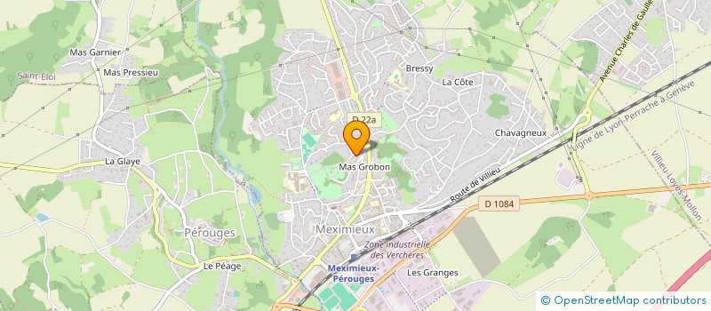 localisation de l'entreprise MONSIEUR MEHDI BOUGHRARA à MEXIMIEUX