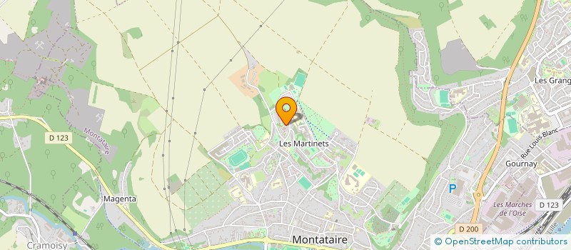 localisation de l'entreprise MONSIEUR MEHDI BOUHALASSA  MONTATAIRE