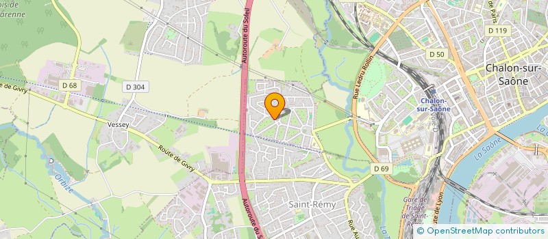 localisation de l'entreprise MONSIEUR MEHDI BOUHBILA  CHALON-SUR-SAONE