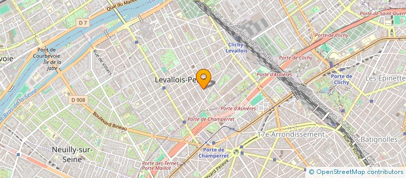 localisation de l'entreprise MONSIEUR MEHDI BOUKEMCHA à LEVALLOIS-PERRET