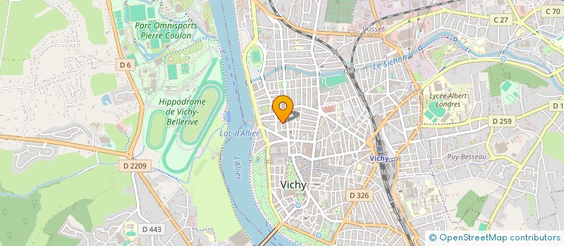localisation de l'entreprise MONSIEUR MEHDI BOULAABI à VICHY