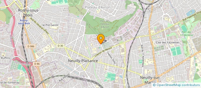 localisation de l'entreprise MONSIEUR MEHDI BOULAHLIB à NEUILLY-PLAISANCE