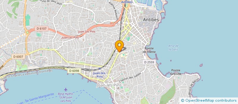 localisation de l'entreprise MONSIEUR MEHDI BOULONGNE à ANTIBES