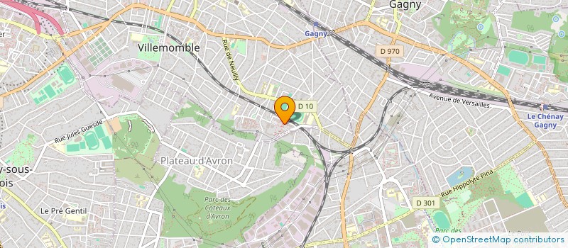 localisation de l'entreprise MONSIEUR MEHDI BOUSSETTA  VILLEMOMBLE