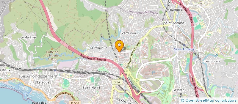 localisation de l'entreprise MONSIEUR MEHDI BOUTEBILA à MARSEILLE