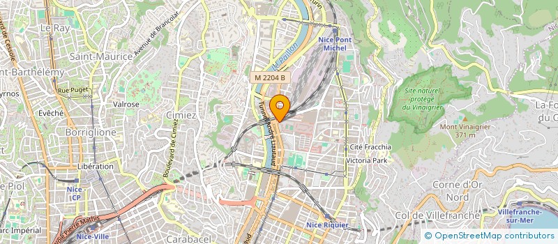 localisation de l'entreprise MONSIEUR MEHDI BOUTHOUR à NICE