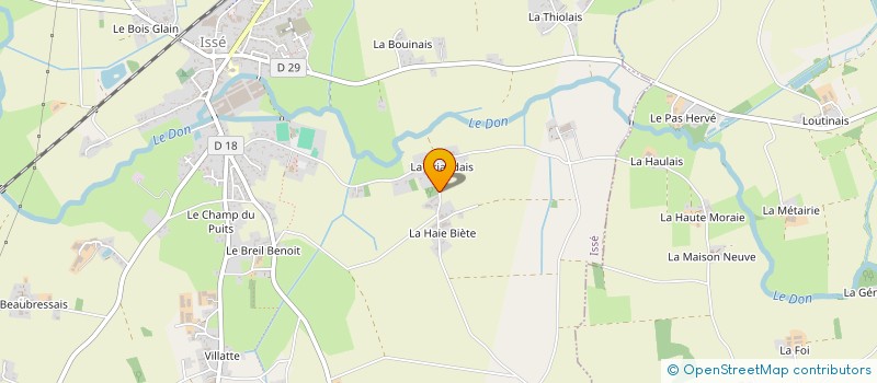 localisation de l'entreprise MONSIEUR MEHDI BOUZAIANE  ISSE