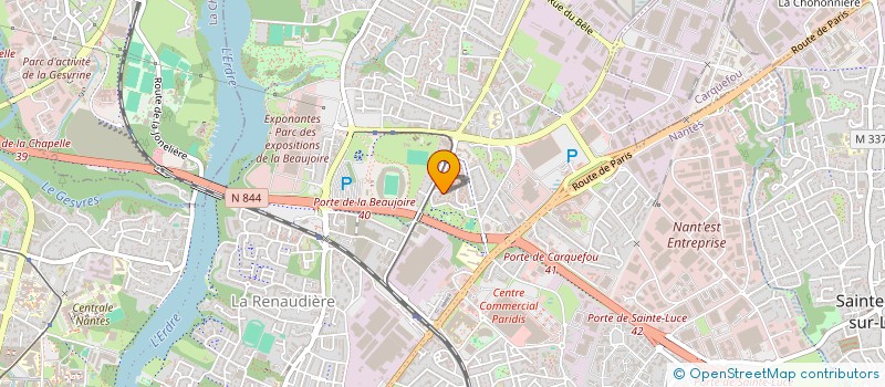 localisation de l'entreprise MONSIEUR MEHDI BOUZERA à NANTES