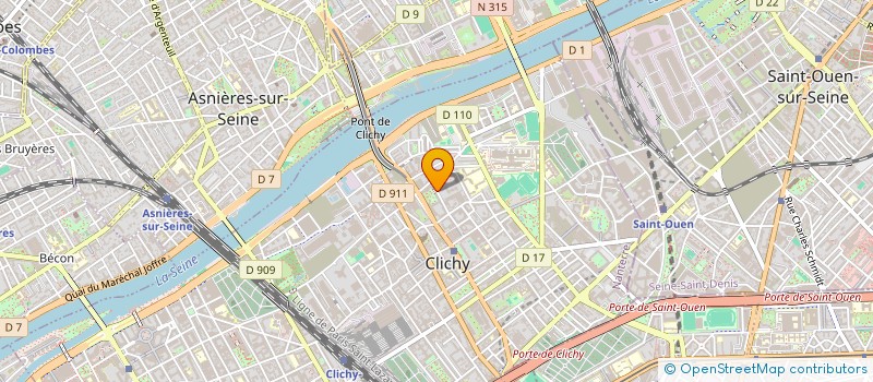 localisation de l'entreprise MONSIEUR MEHDI BOUZIDI à CLICHY