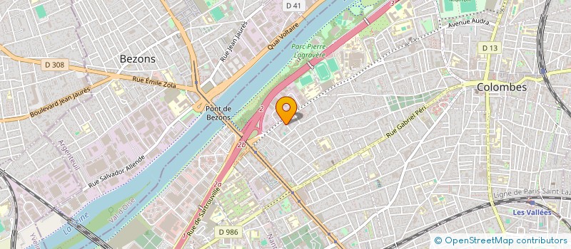 localisation de l'entreprise MONSIEUR MEHDI BOUZIDI SAYAAD à COLOMBES