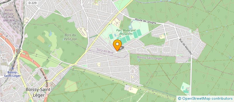 localisation de l'entreprise MONSIEUR MEHDI BOUZOU  SUCY-EN-BRIE