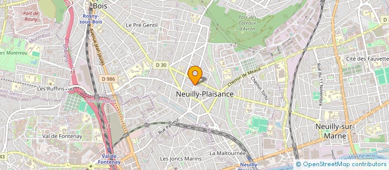 localisation de l'entreprise MONSIEUR MEHDI CANARD à NEUILLY-PLAISANCE