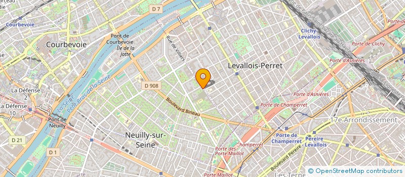 localisation de l'entreprise MONSIEUR MEHDI CARPENTIER à NEUILLY-SUR-SEINE
