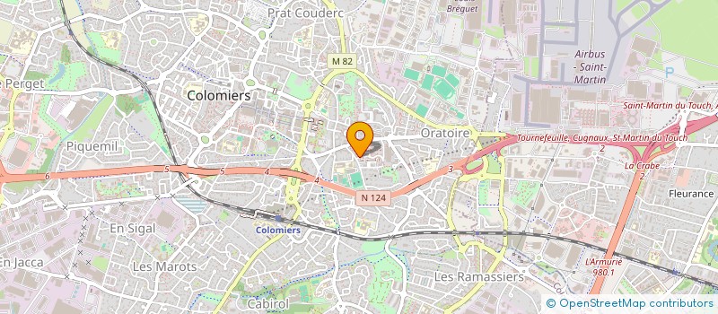 localisation de l'entreprise MONSIEUR MEHDI CHACHOU à COLOMIERS