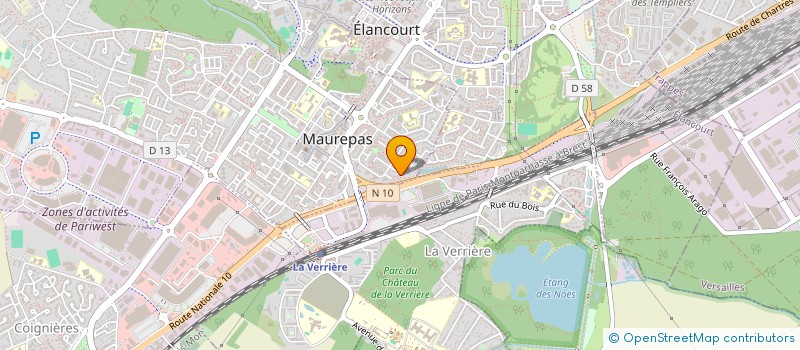 localisation de l'entreprise MONSIEUR MEHDI CHAHBOUNE  MAUREPAS