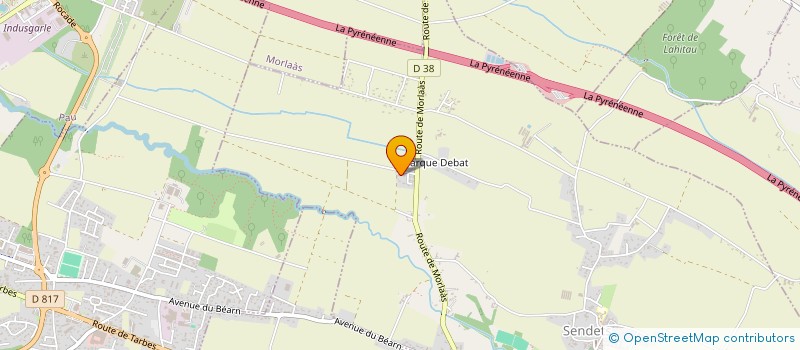 localisation de l'entreprise MONSIEUR MEHDI CHAHIRI  SENDETS