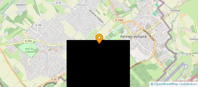 localisation de l'entreprise MONSIEUR MEHDI CHAKER à FERNEY-VOLTAIRE