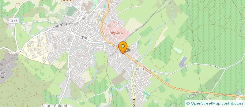 localisation de l'entreprise MONSIEUR MEHDI CHALBI  LLUPIA