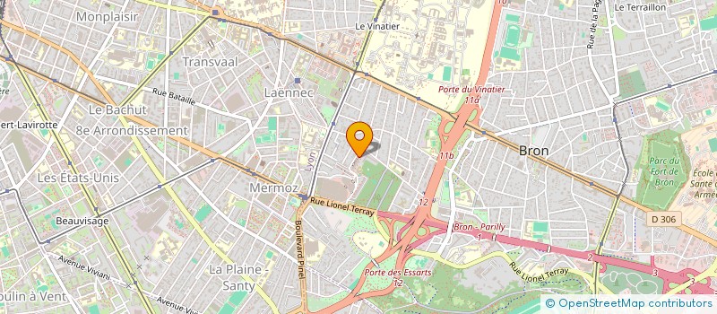 localisation de l'entreprise MONSIEUR MEHDI CHASSAGNON à BRON