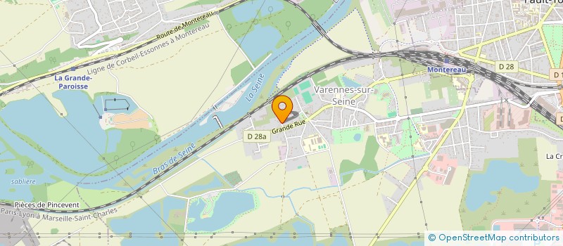 localisation de l'entreprise MONSIEUR MEHDI CHEBLI  VARENNES-SUR-SEINE