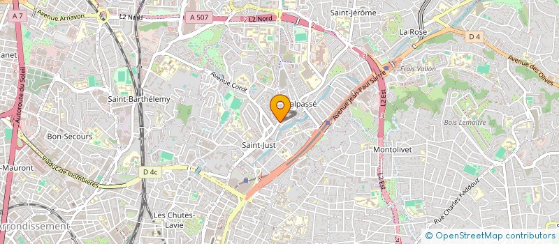 localisation de l'entreprise MONSIEUR MEHDI CHEBRE  MARSEILLE