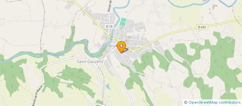 localisation de l'entreprise MONSIEUR MEHDI CHEDDADI  BRIATEXTE