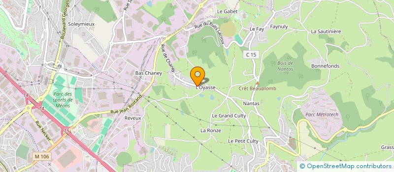 localisation de l'entreprise MONSIEUR MEHDI CHELAGHA  SAINT-JEAN-BONNEFONDS