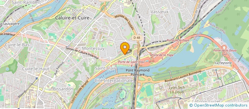 localisation de l'entreprise MONSIEUR MEHDI CHERAITIA  CALUIRE-ET-CUIRE