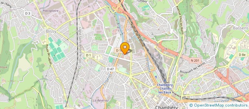 localisation de l'entreprise MONSIEUR MEHDI CHERIFI  CHAMBERY