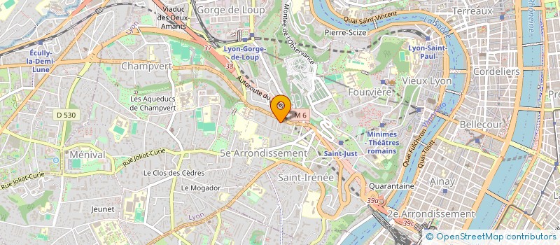 localisation de l'entreprise MONSIEUR MEHDI CHERIFI à LYON