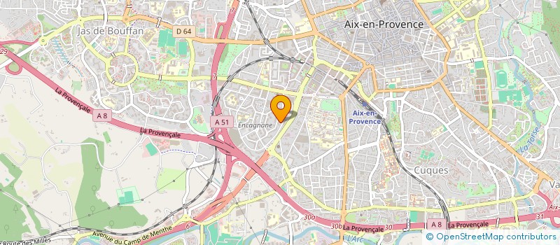 localisation de l'entreprise MONSIEUR MEHDI CHETITAH à AIX-EN-PROVENCE