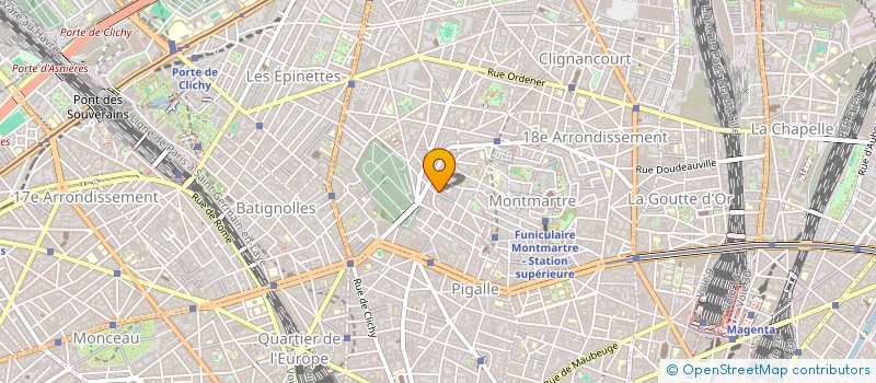 localisation de l'entreprise MONSIEUR MEHDI CHETTAB  PARIS