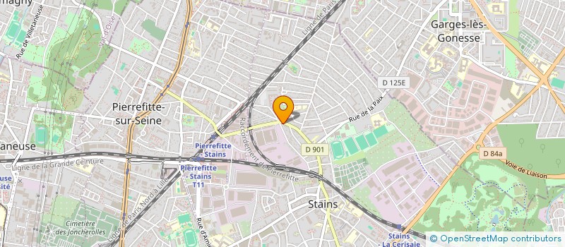 localisation de l'entreprise MONSIEUR MEHDI CHIBANI à STAINS