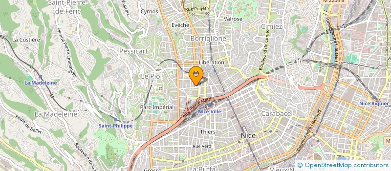 localisation de l'entreprise MONSIEUR MEHDI CHOUAIEB à NICE