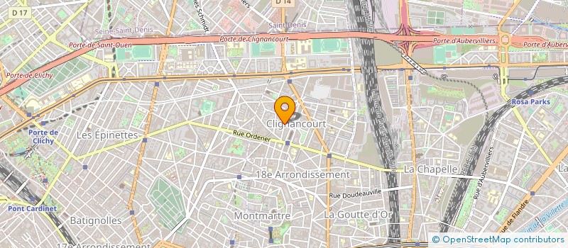 localisation de l'entreprise MONSIEUR MEHDI CHOUAKI  PARIS