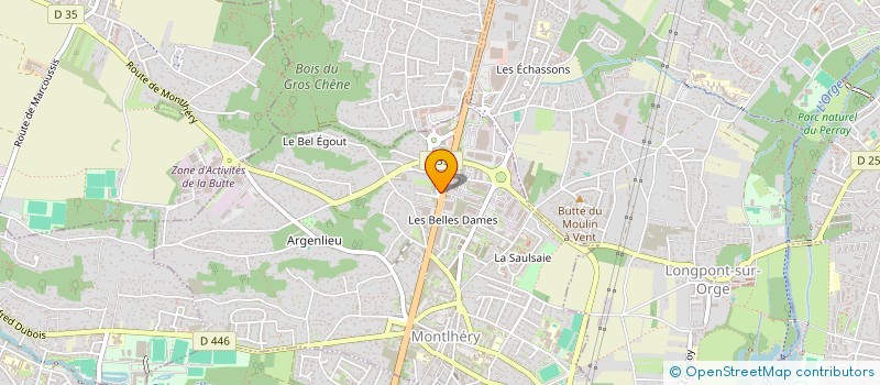 localisation de l'entreprise MONSIEUR MEHDI CHTIBA  MONTLHERY