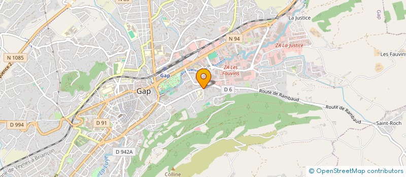 localisation de l'entreprise MONSIEUR MEHDI CONTAUX  GAP